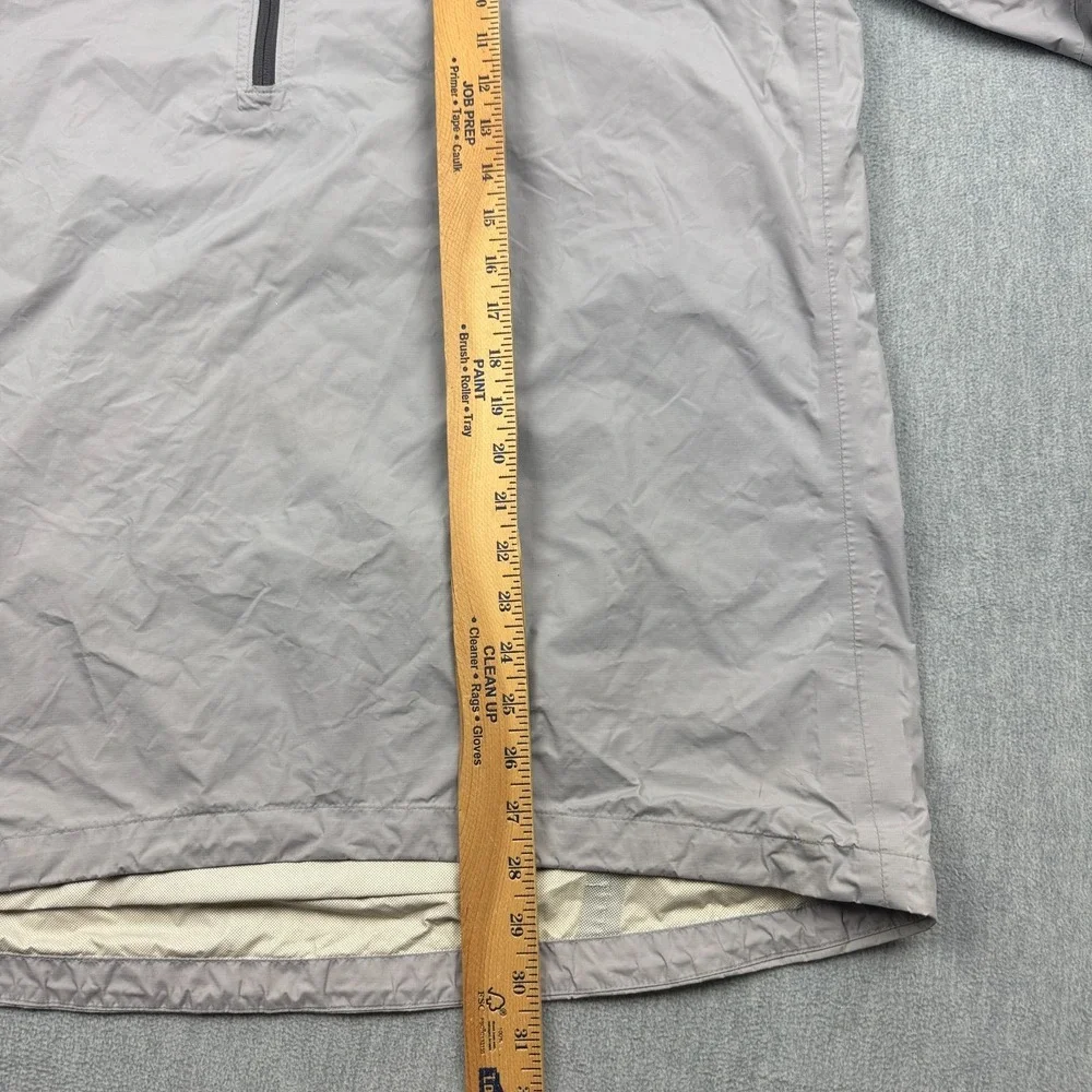 The North Face Jacket Mens Extra‎ Large Gray 1/2 Zip Hyvent DT Windbreaker Coat